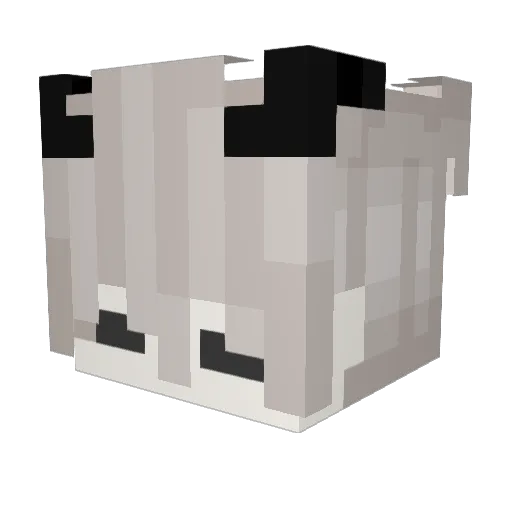 Nerly_007 Minecraft avatar head, 3D render