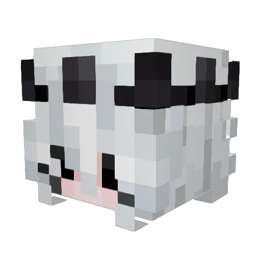 Nero6375 Minecraft avatar head, 3D render