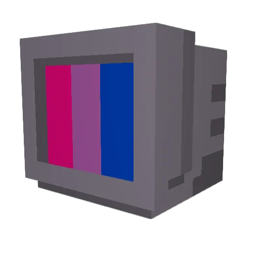 NeroTheDude Minecraft avatar head, 3D render