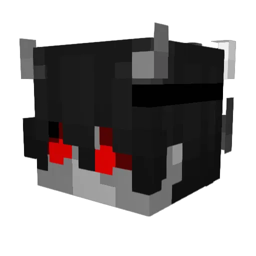 Nero_Archeron Minecraft avatar head, 3D render