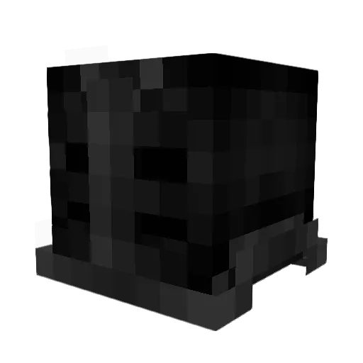 Neron_Zeitgeist Minecraft avatar head, 3D render