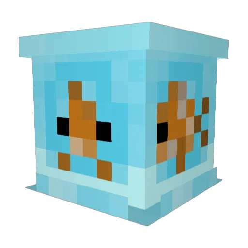 Nerr1um Minecraft avatar head, 3D render