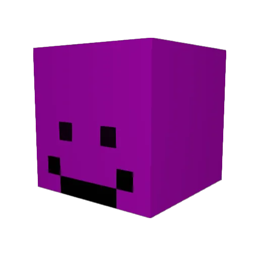 Nerrf_Herderr Minecraft avatar head, 3D render