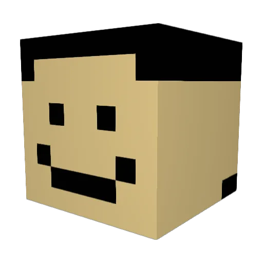 NesnasimPixela Minecraft avatar head, 3D render