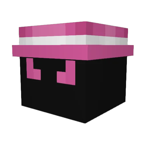 Ness974 Minecraft avatar head, 3D render
