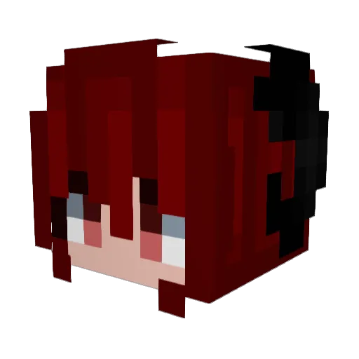 Nesser169 Minecraft avatar head, 3D render