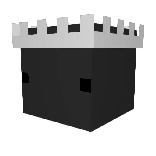 Nesst_ Minecraft avatar head, 3D render