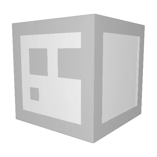 Nesta787 Minecraft avatar head, 3D render