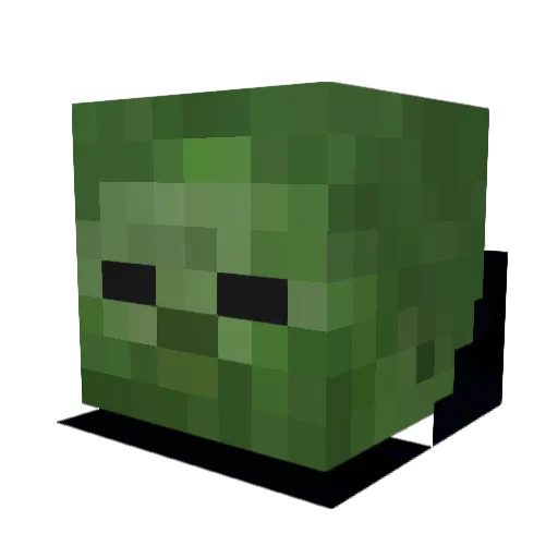 NestoroOo Minecraft avatar head, 3D render