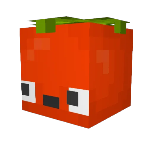 Nestyt Minecraft avatar head, 3D render