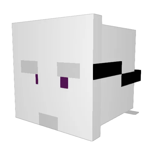 Nesya113 Minecraft avatar head, 3D render