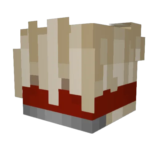 NetErikGHG Minecraft avatar head, 3D render