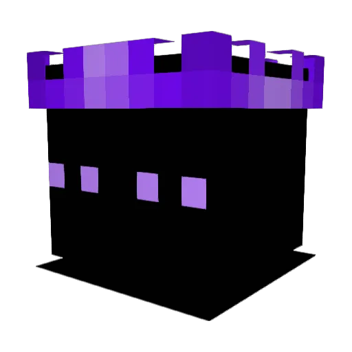 NetHydra Minecraft avatar head, 3D render