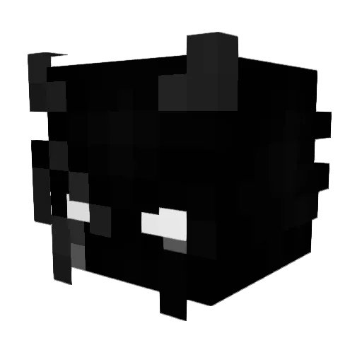 NethCrafter Minecraft avatar head, 3D render