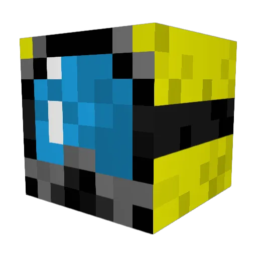 NetherAxe_ Minecraft avatar head, 3D render
