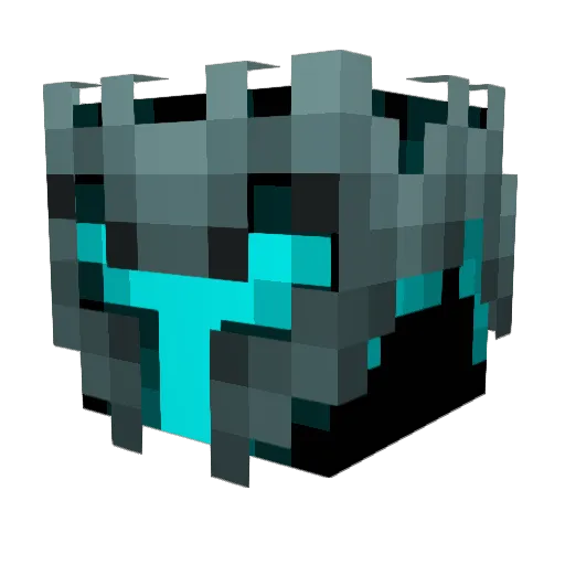 NetherLord29 Minecraft avatar head, 3D render