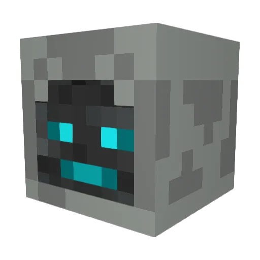 Netherknight652 Minecraft avatar head, 3D render