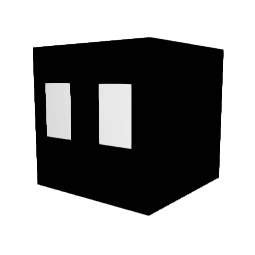 Netloc2 Minecraft avatar head, 3D render