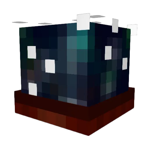 Netnei Minecraft avatar head, 3D render