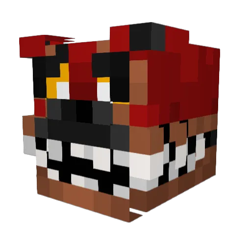 Netogameplays00 Minecraft avatar head, 3D render