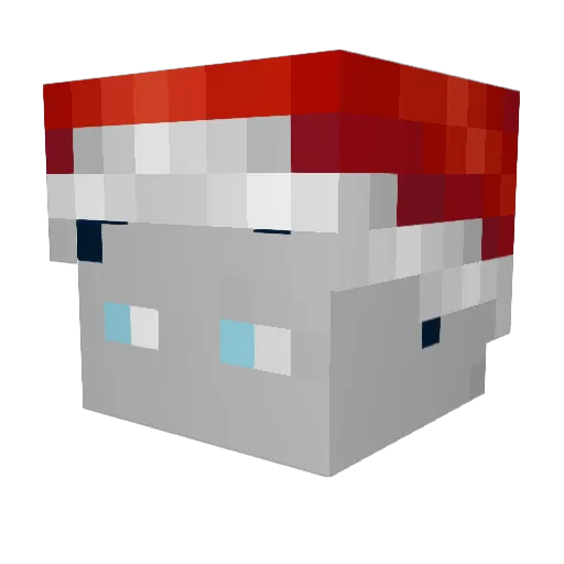 Netterherr Minecraft avatar head, 3D render