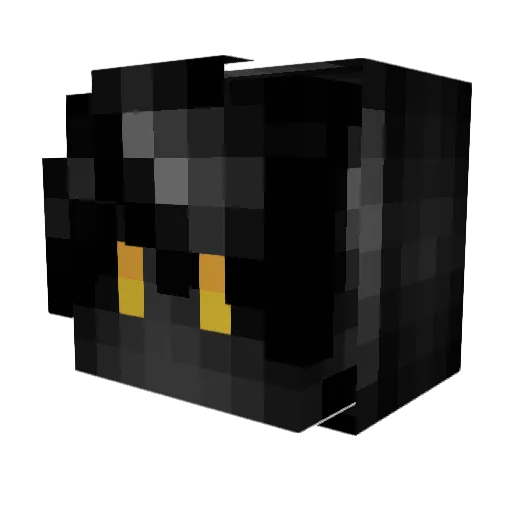 NetworkLatino Minecraft avatar head, 3D render