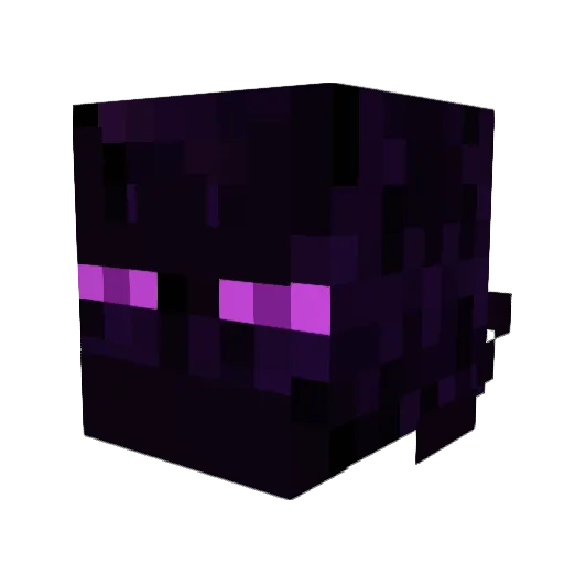 Neumerian Minecraft avatar head, 3D render