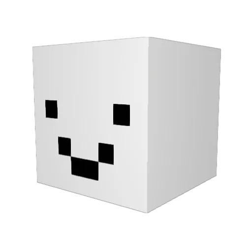 NeunHydra0 Minecraft avatar head, 3D render