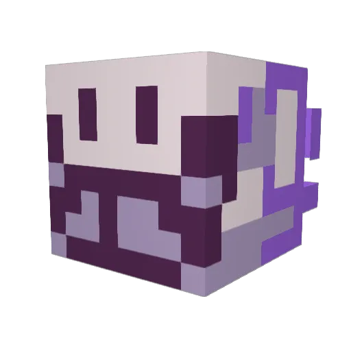 Neurd01 Minecraft avatar head, 3D render