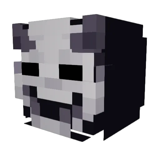 Nevensgj Minecraft avatar head, 3D render