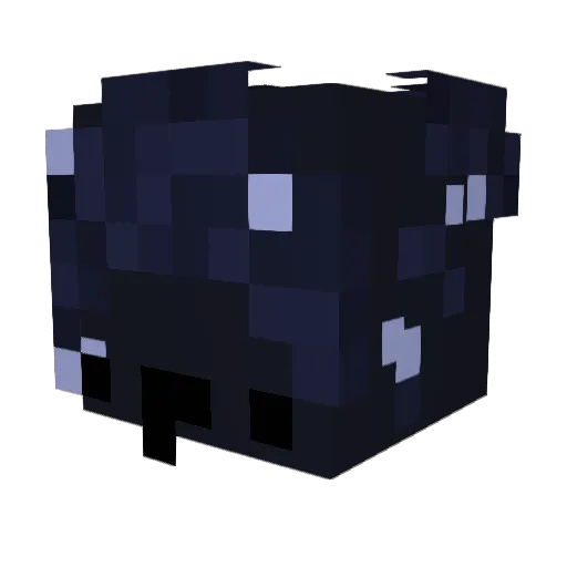 Neveon_ Minecraft avatar head, 3D render