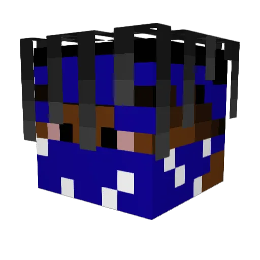 NeverBrkeAgainYB Minecraft avatar head, 3D render