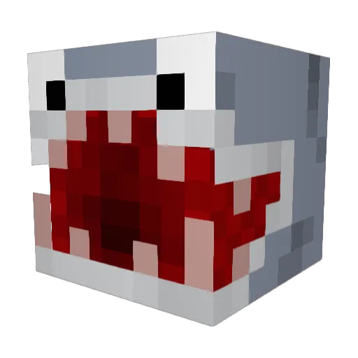 Neverionz Minecraft avatar head, 3D render
