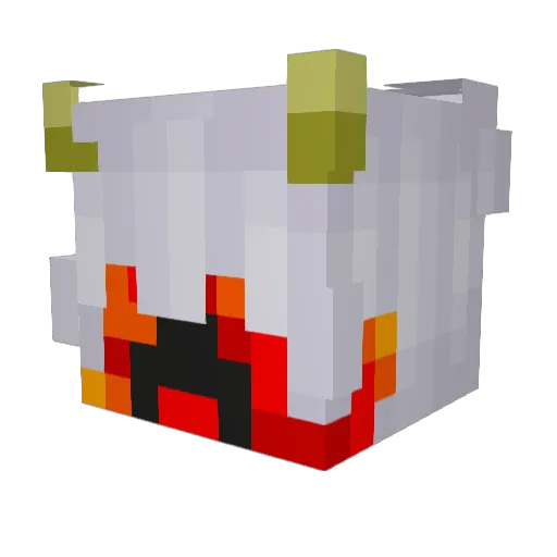 Neviokilo Minecraft avatar head, 3D render