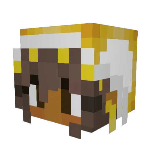 NewDiamond19 Minecraft avatar head, 3D render