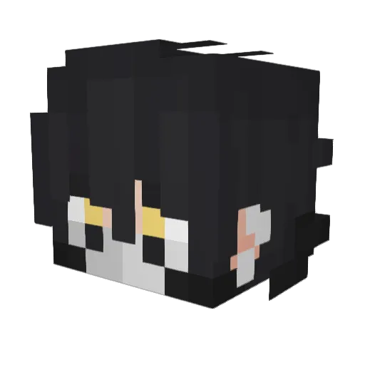 NewEraStar Minecraft avatar head, 3D render