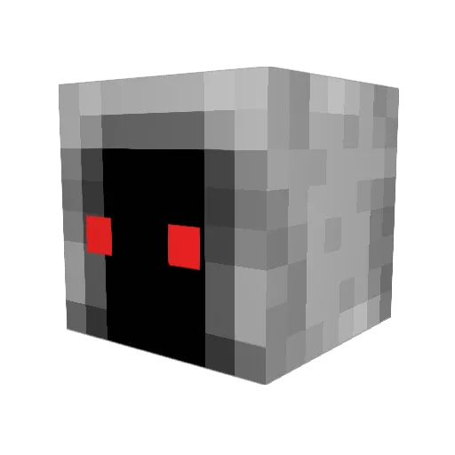 NewGenBum Minecraft avatar head, 3D render