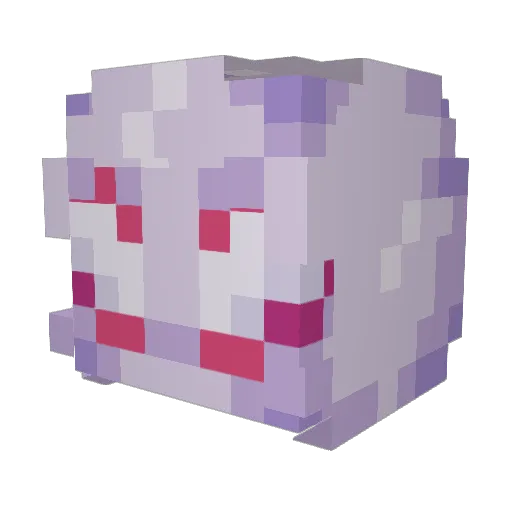 NewLeafe Minecraft avatar head, 3D render