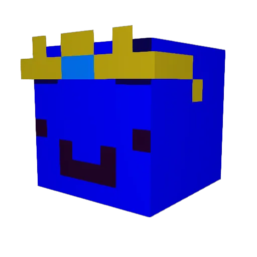 NewMonthNewName Minecraft avatar head, 3D render