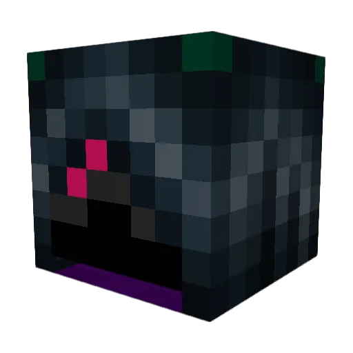 NewNow Minecraft avatar head, 3D render