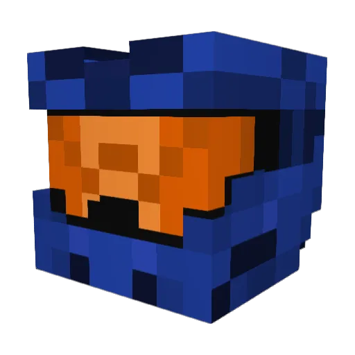 NewPheonix15 Minecraft avatar head, 3D render