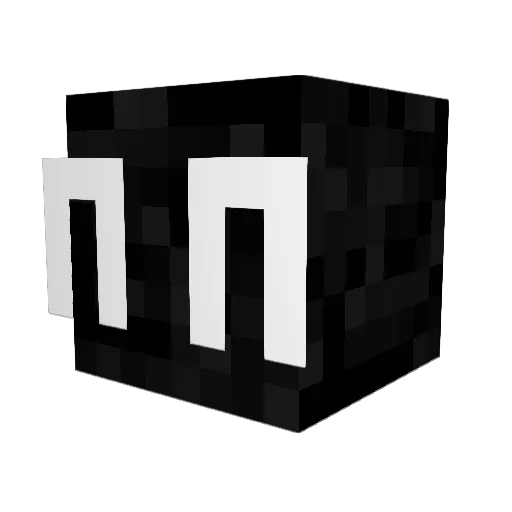 NewPosrs Minecraft avatar head, 3D render