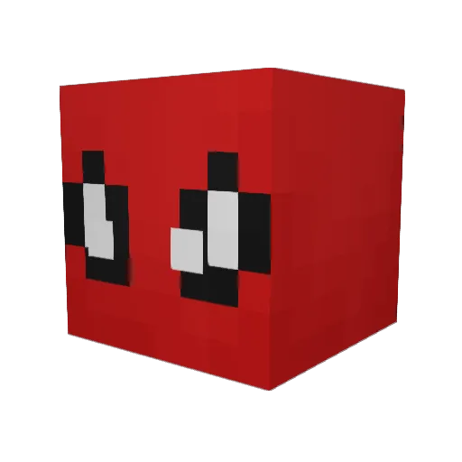 NewSYfer Minecraft avatar head, 3D render