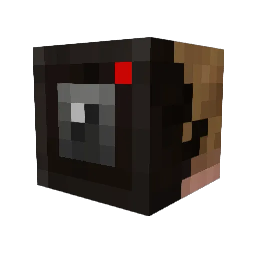 NewScapePro Minecraft avatar head, 3D render