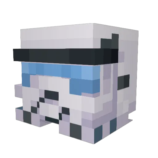 NewSoldier1109 Minecraft avatar head, 3D render