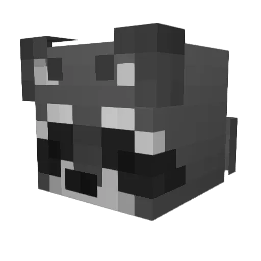 NewTomatito Minecraft avatar head, 3D render