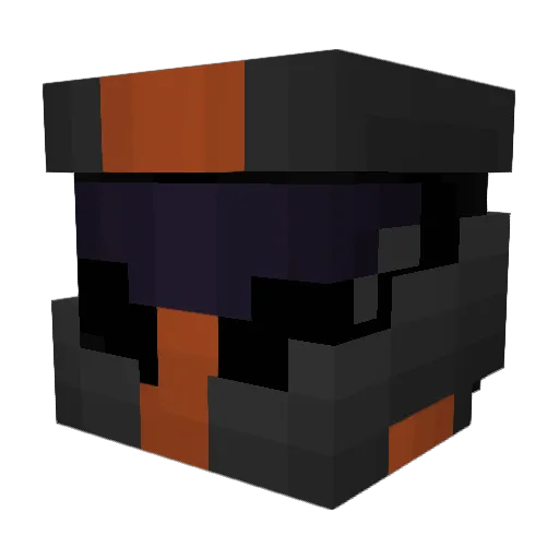 NewWorldPhoenix Minecraft avatar head, 3D render
