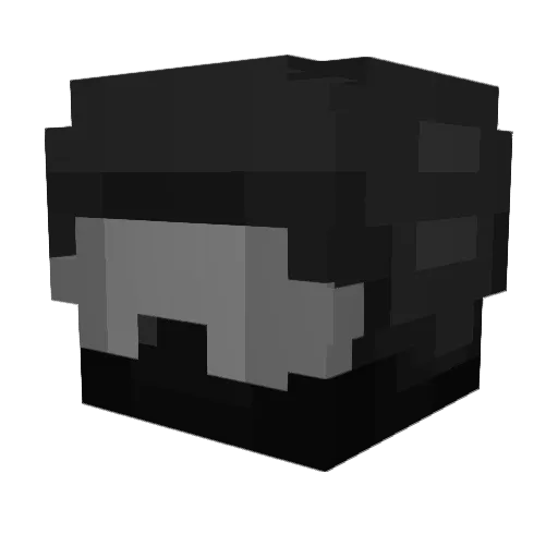 New_Polish_dream Minecraft avatar head, 3D render