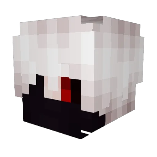 NewaAIM Minecraft avatar head, 3D render