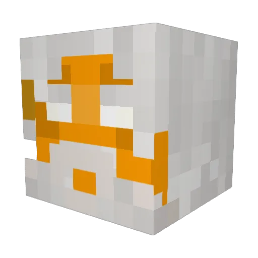 NewoSuez Minecraft avatar head, 3D render